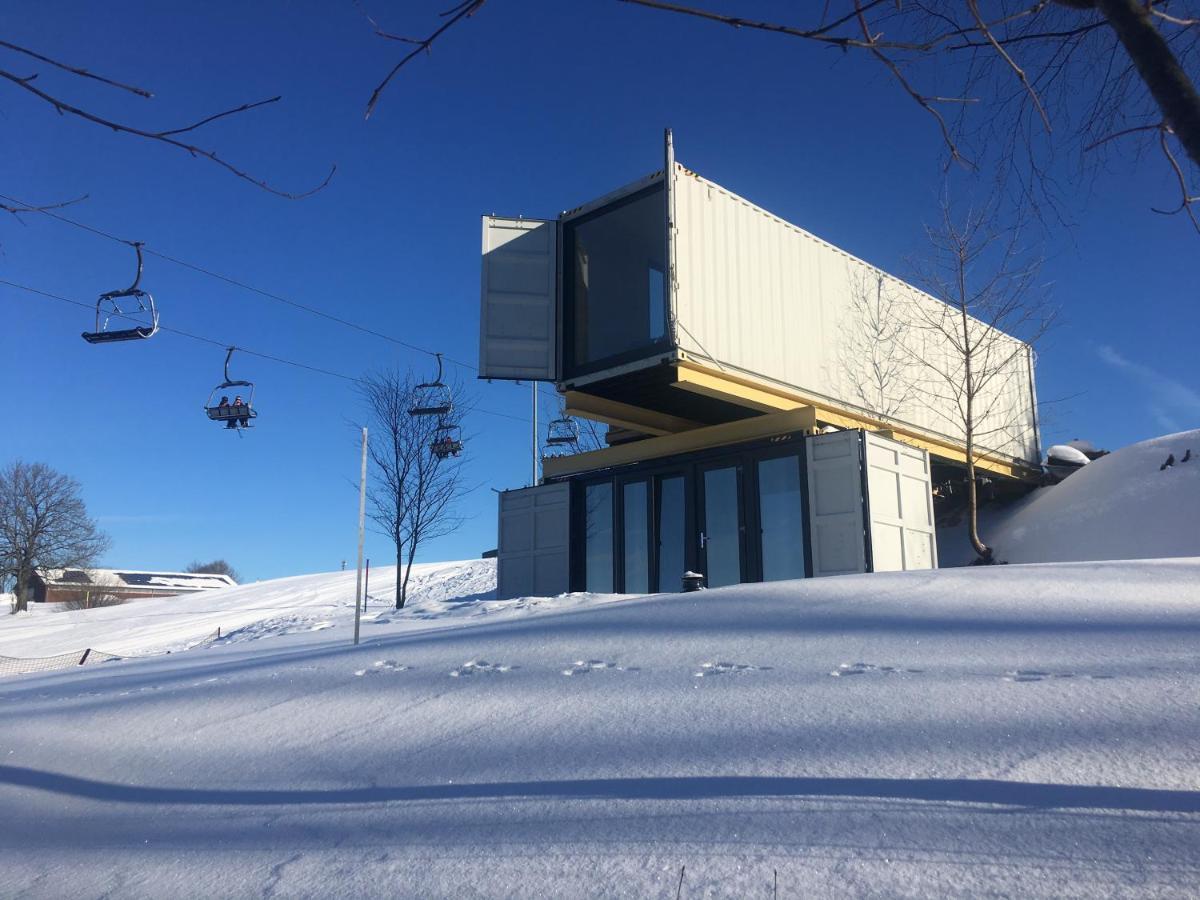 Villa Bergheim Container Loft Schöneck Exterior foto