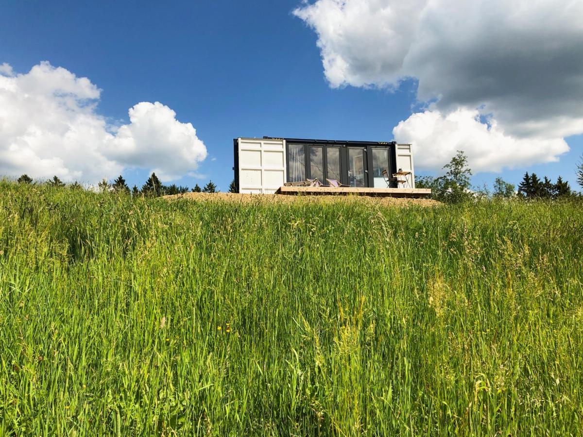 Villa Bergheim Container Loft Schöneck Exterior foto