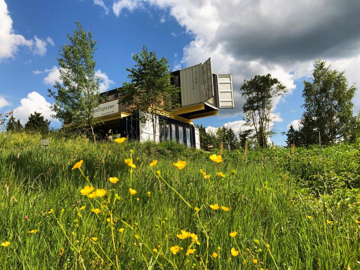 Villa Bergheim Container Loft Schöneck Exterior foto